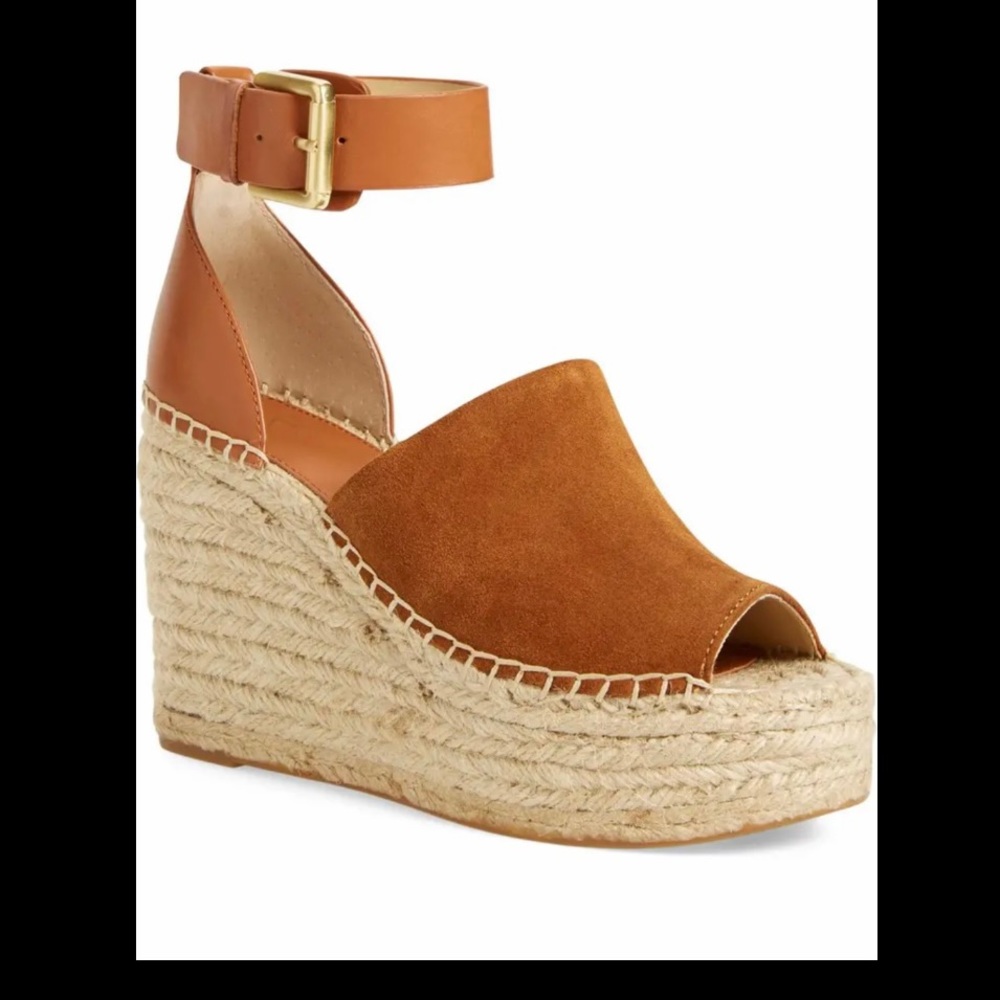 Marc Fisher Adalyn Espadrille Wedge Sandal size 7